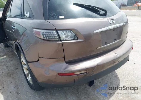 2006 Infiniti Fx35 из США, поврежденный, VIN JNRAS08W06X205163